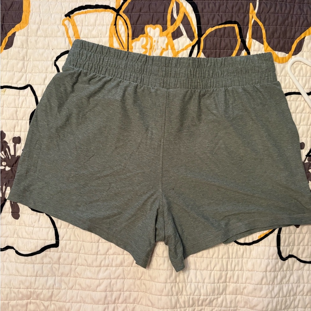 Athletic Works Gray Women's Athletic Shorts - Picture 2 of 5